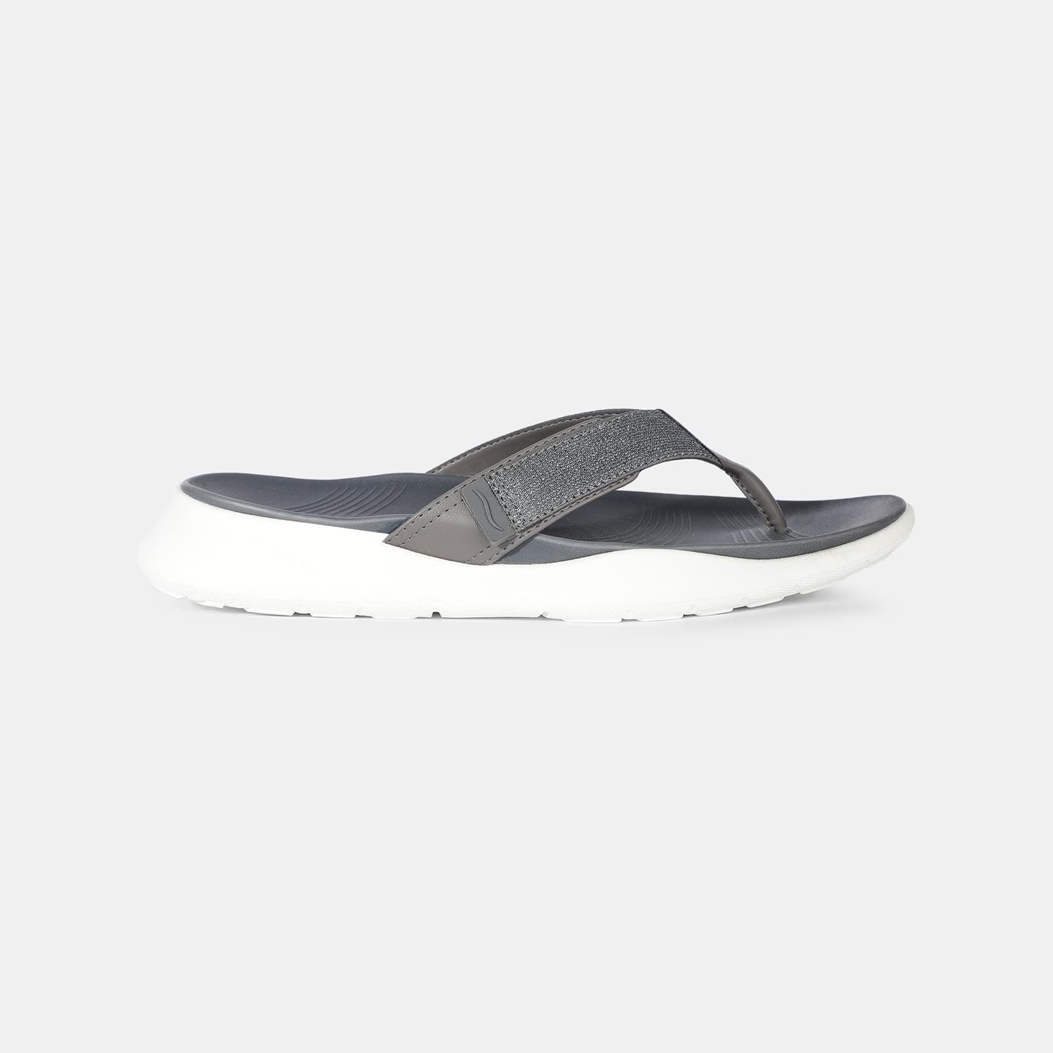 BATA COMFIT DARK GREY SLIPPERS FOR WOMEN