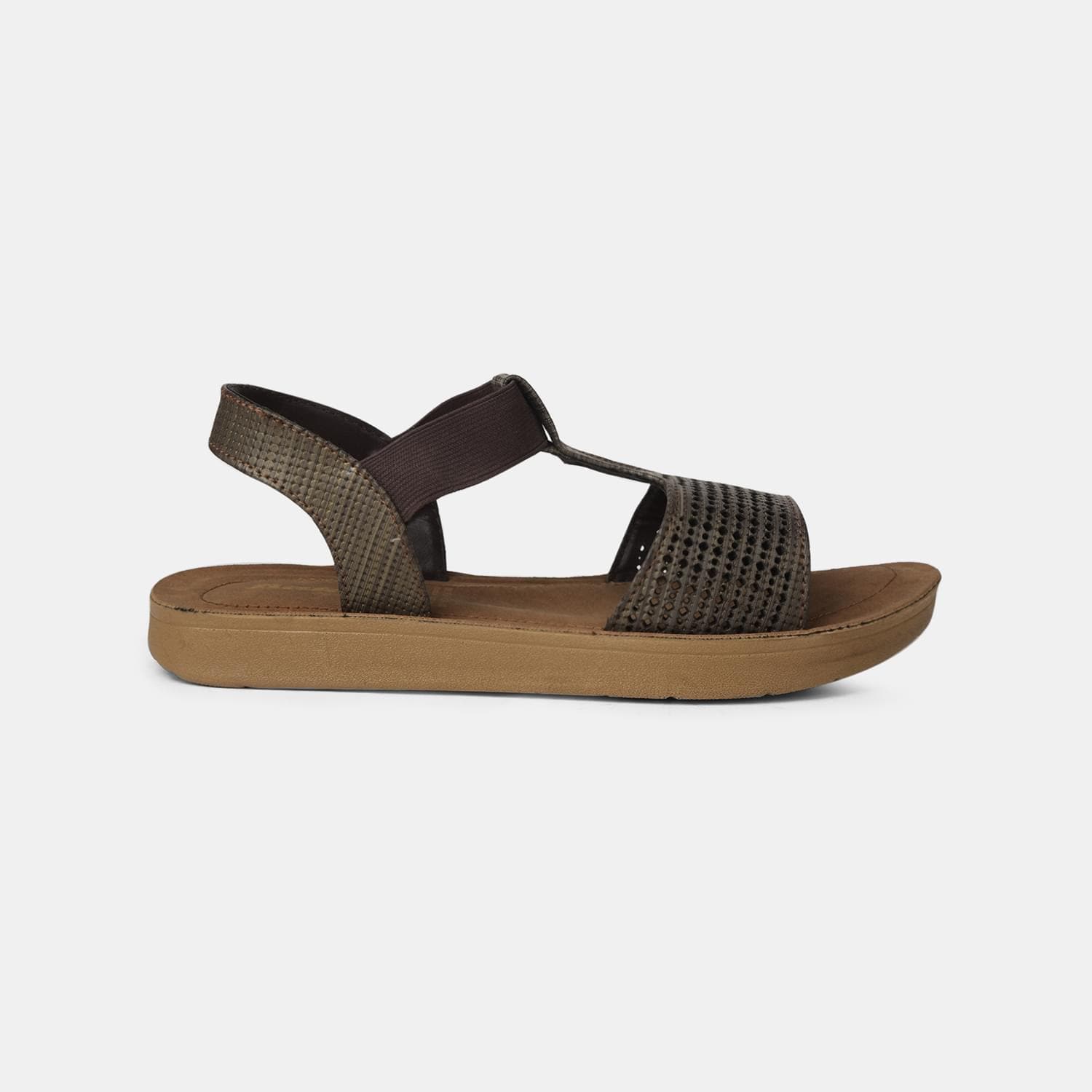 BATA BROWN SANDAL FOR WOMEN