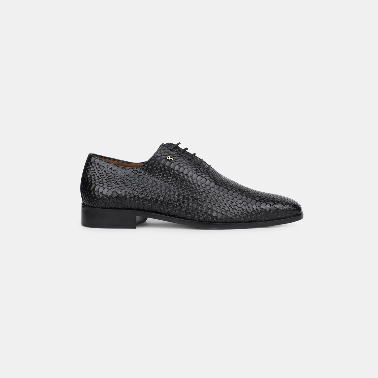 Hush Puppies Black Oxford Formal Shoes For Men