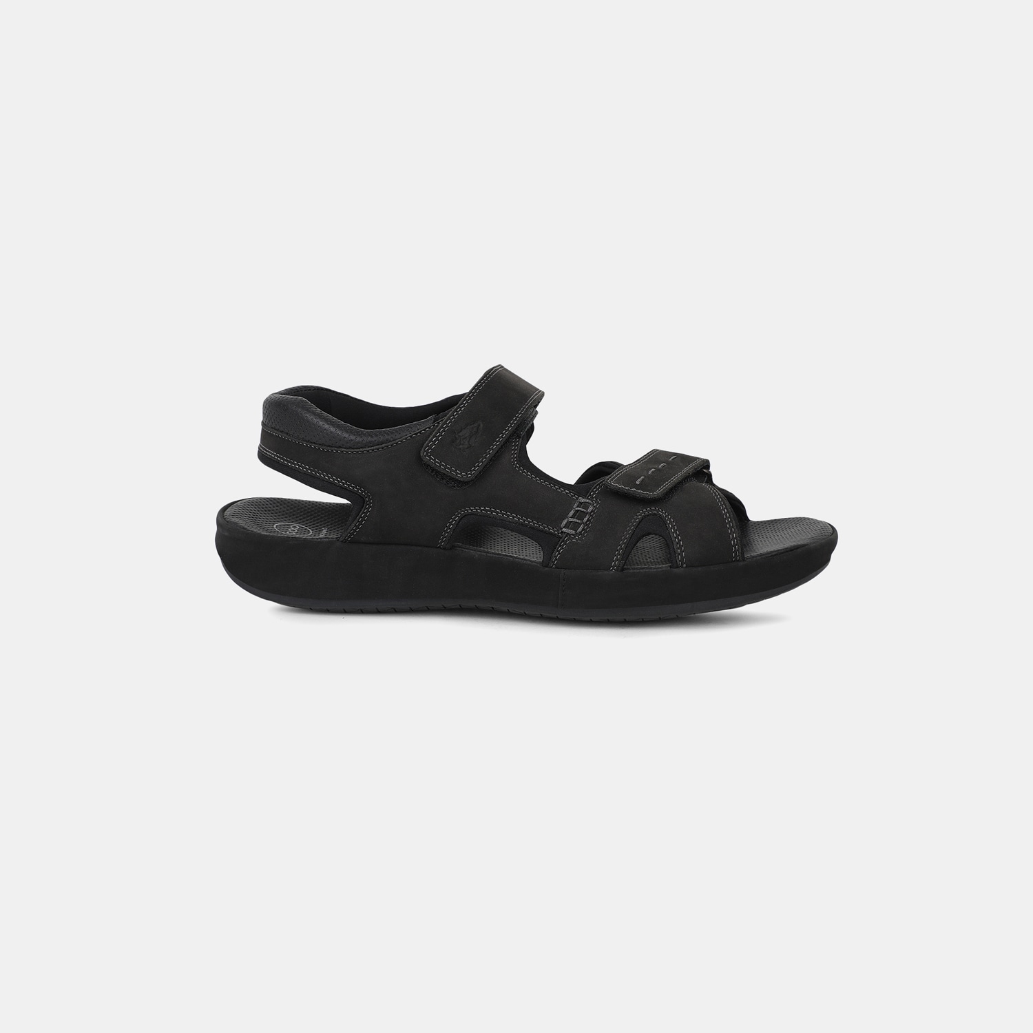 Hush Puppies Black Sandals For Men