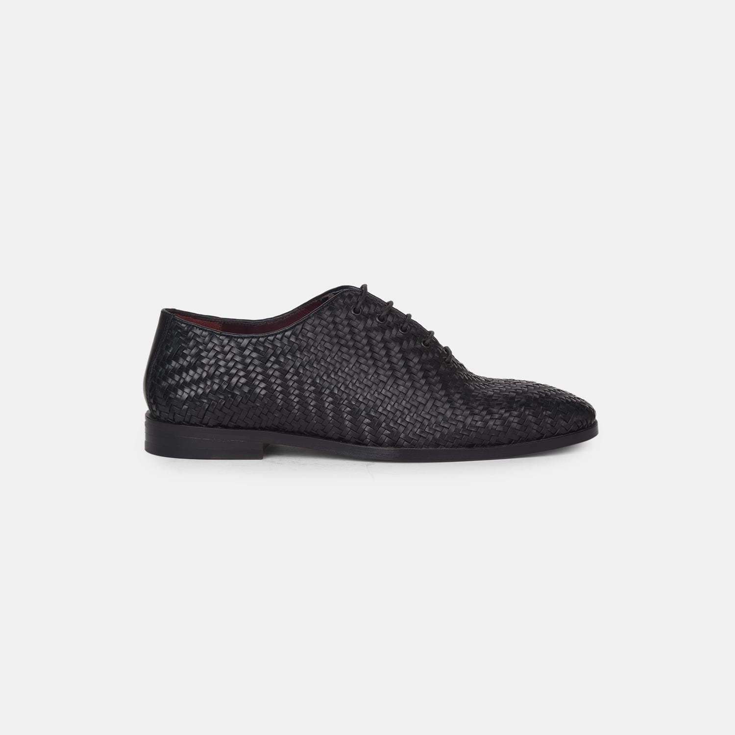 Hush Puppies Black Oxford Formal Shoes For Men