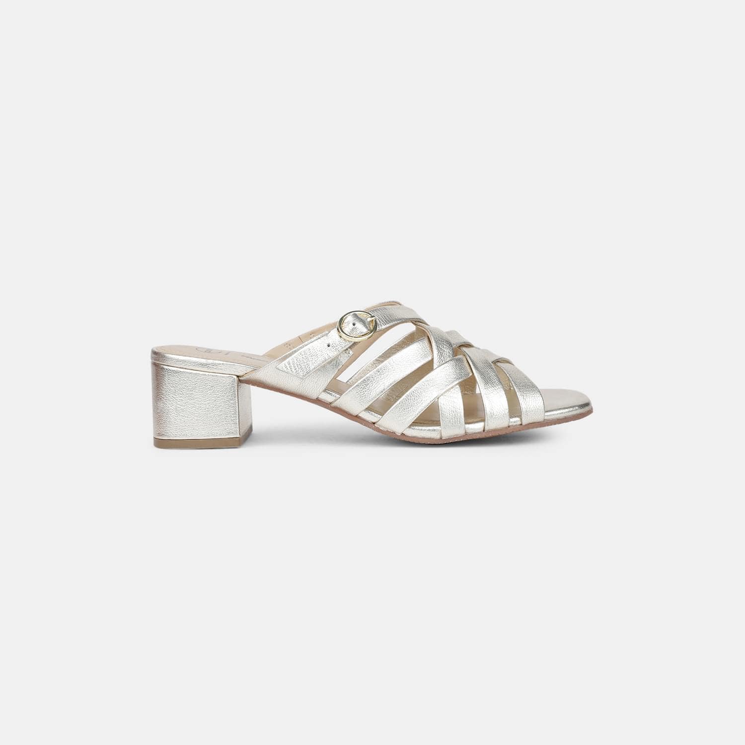 Hush Puppies Gold Mule For Women