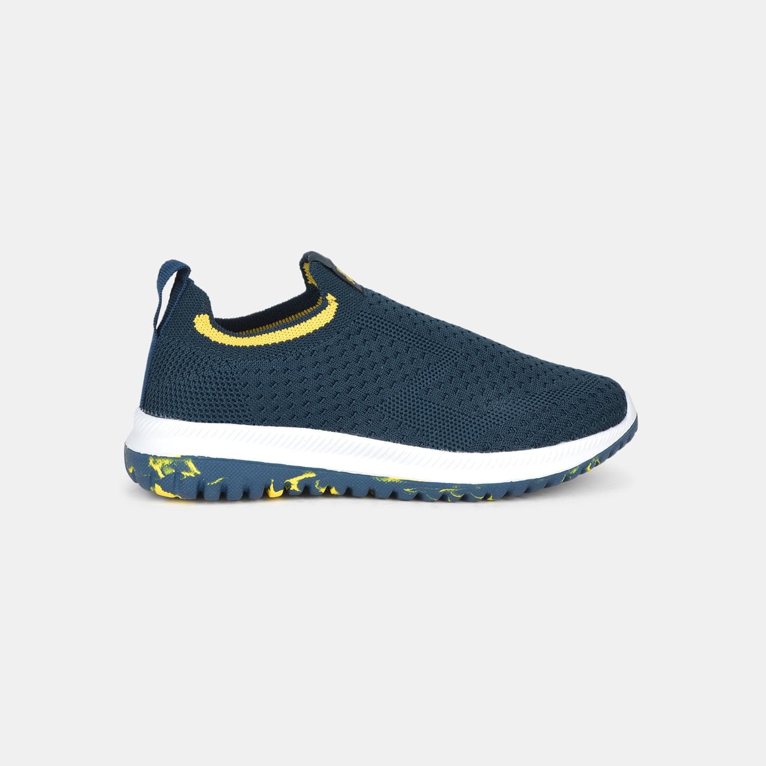 Bubblegummers turqblue textile casual slip-on shoes for kids