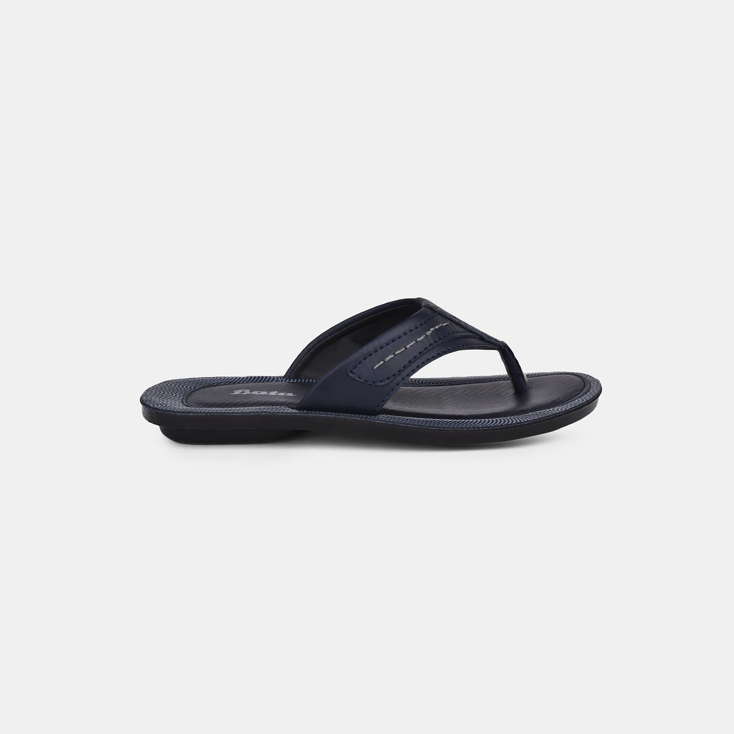 Bata Navy Thong for Men