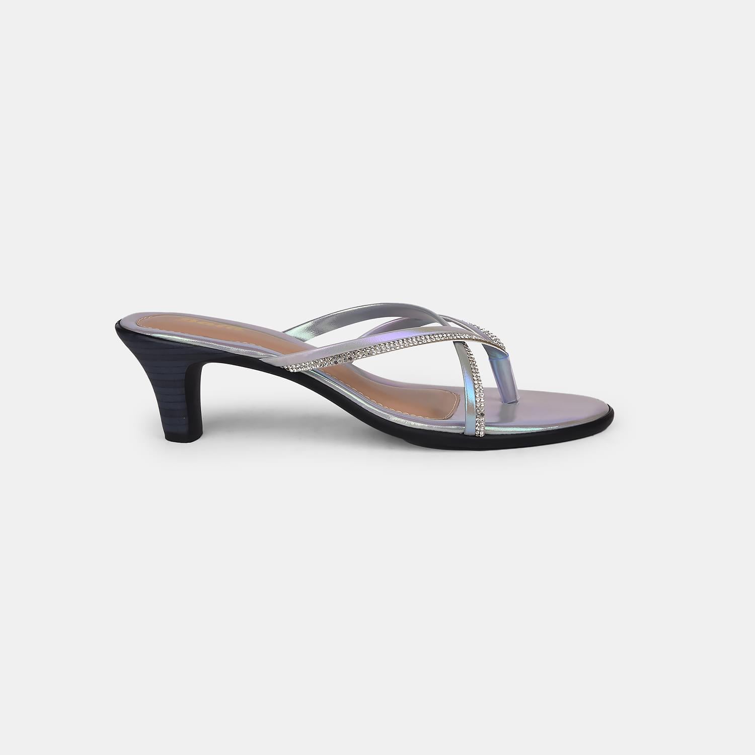 Bata Grey Thongs For Women