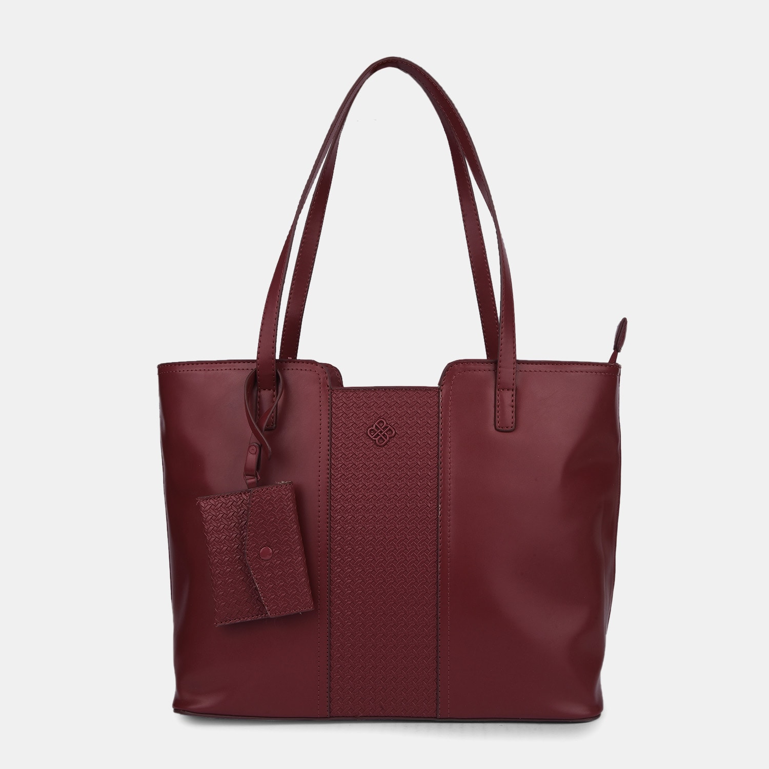 Bata Red Label Maroon Handbag For Women