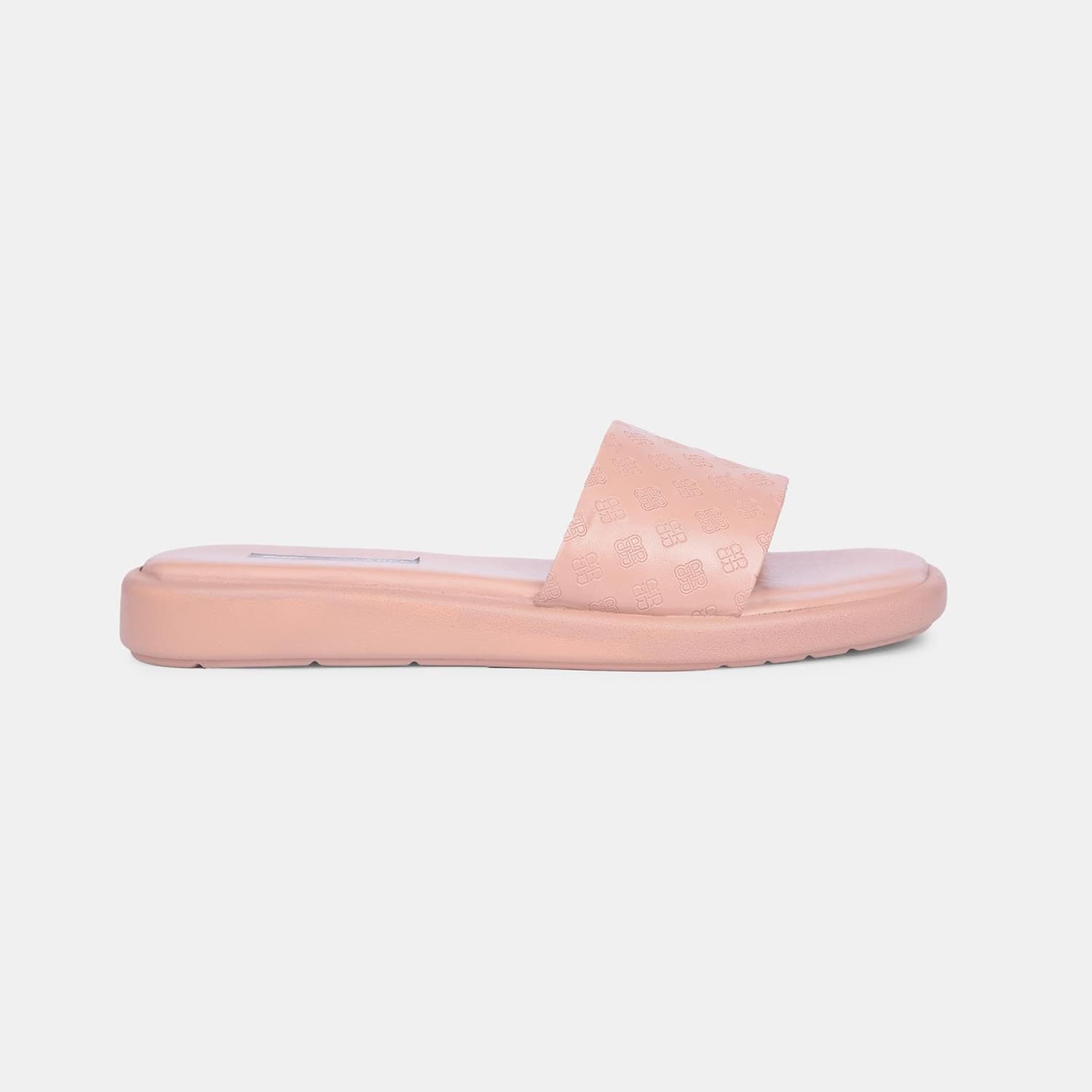 Red label pink mule for women