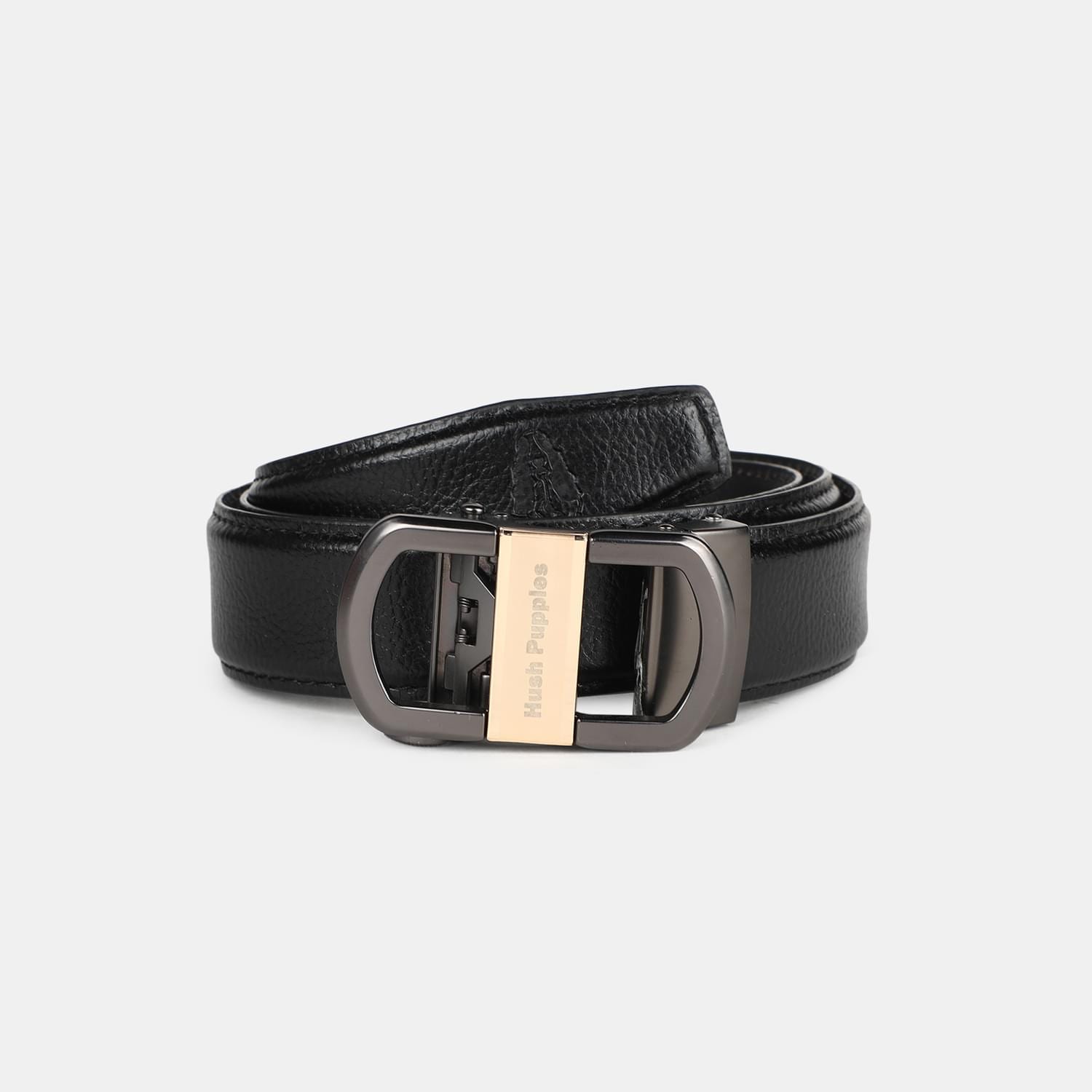 Hush Puppies Black Belts For Hosiery & Accessroies