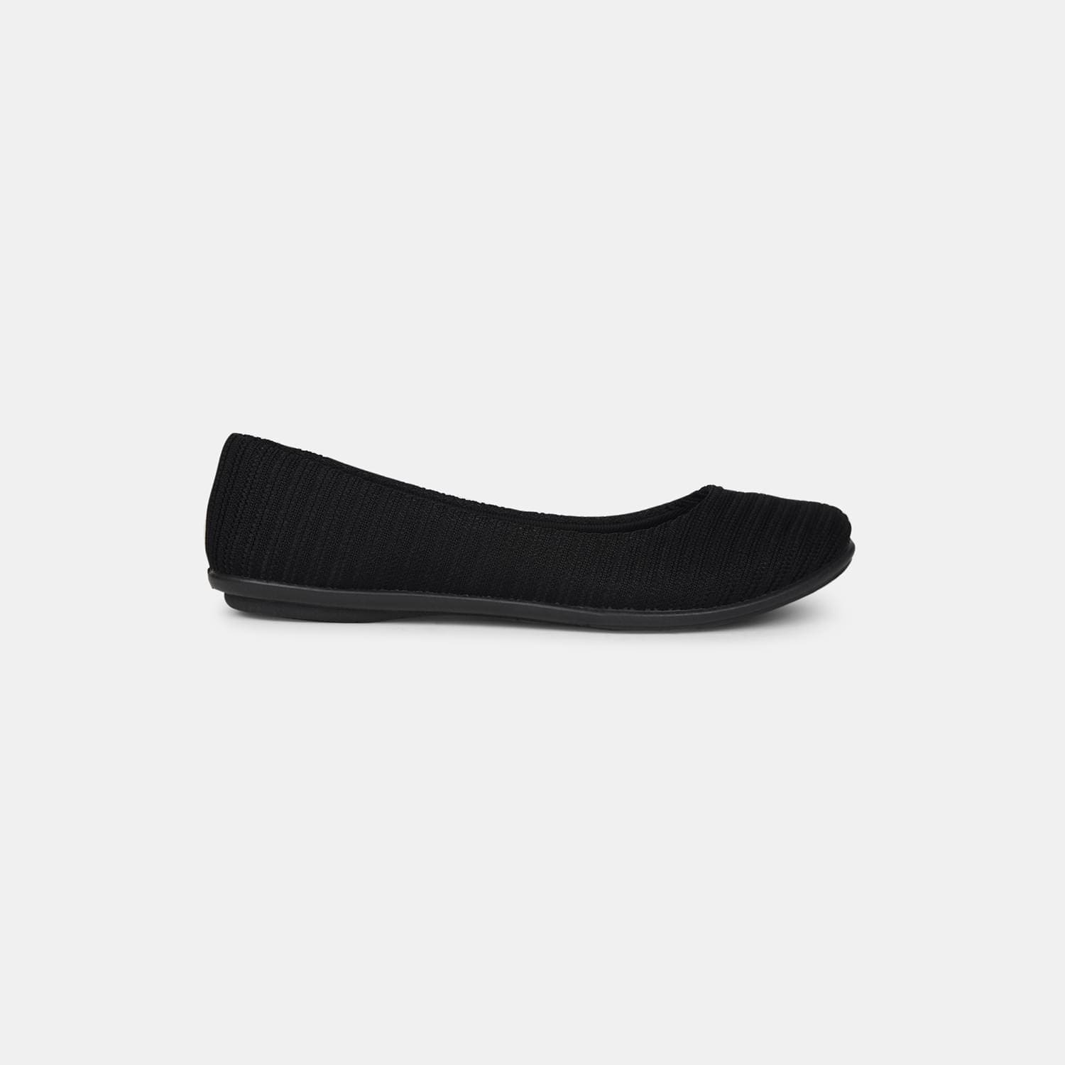 Bata Black Ballerina for Women