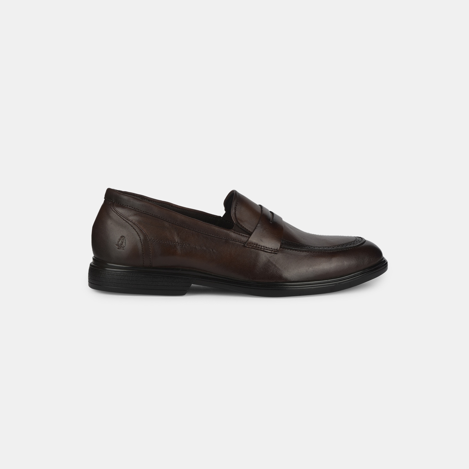 Hush Puppies Brown Formal Slip-On Shoes For Men