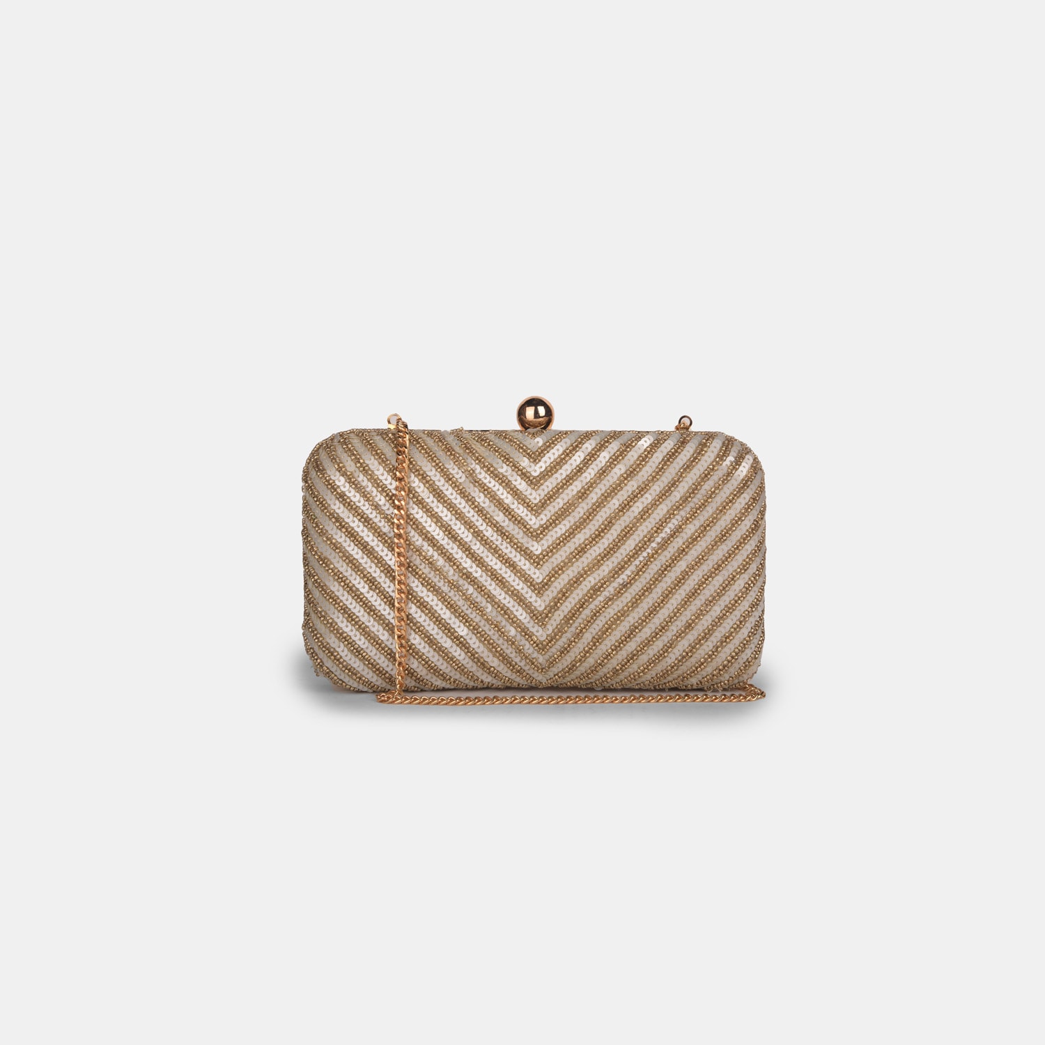Bata Red Label Gold Wallet For Women
