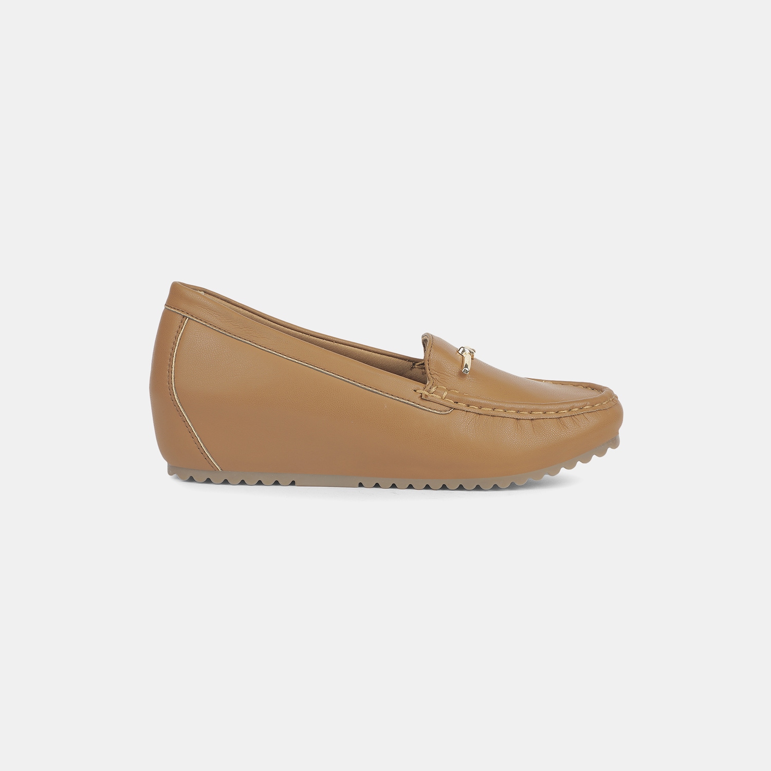 Bata Tan Loafer For Women