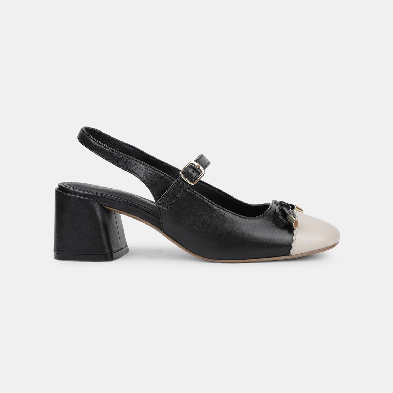 Hush Puppies Black Heel Sandals For Women