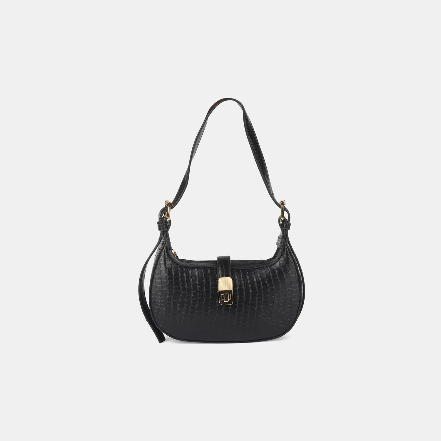 Bata Red Label Black Handbag For Women