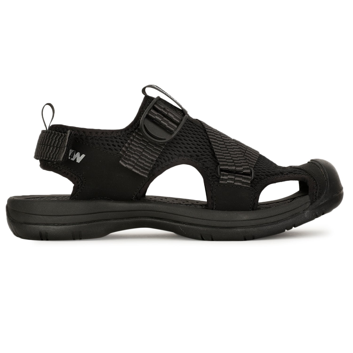 Weinbrenner black mesh sports sandals for men