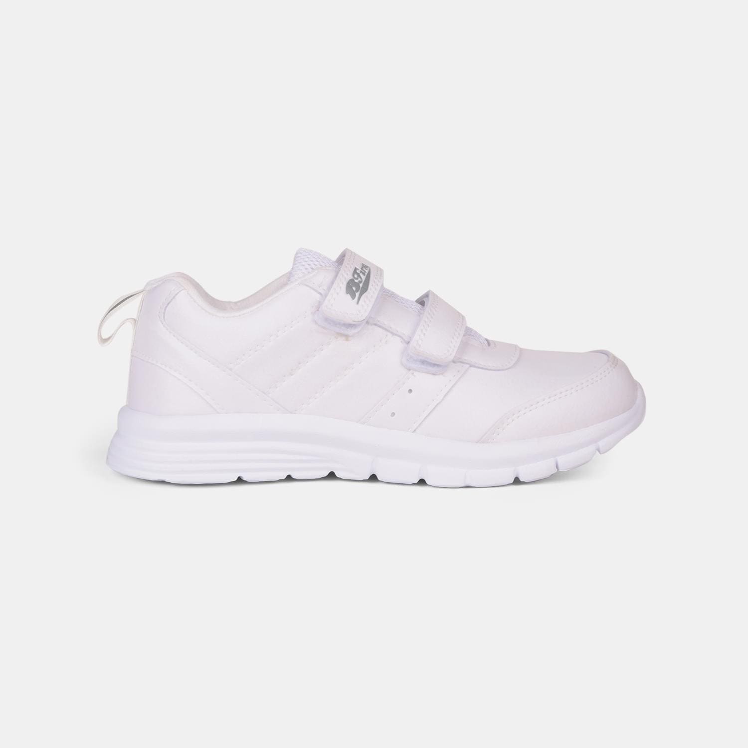 Bata White Unisex School Shoes For Kids