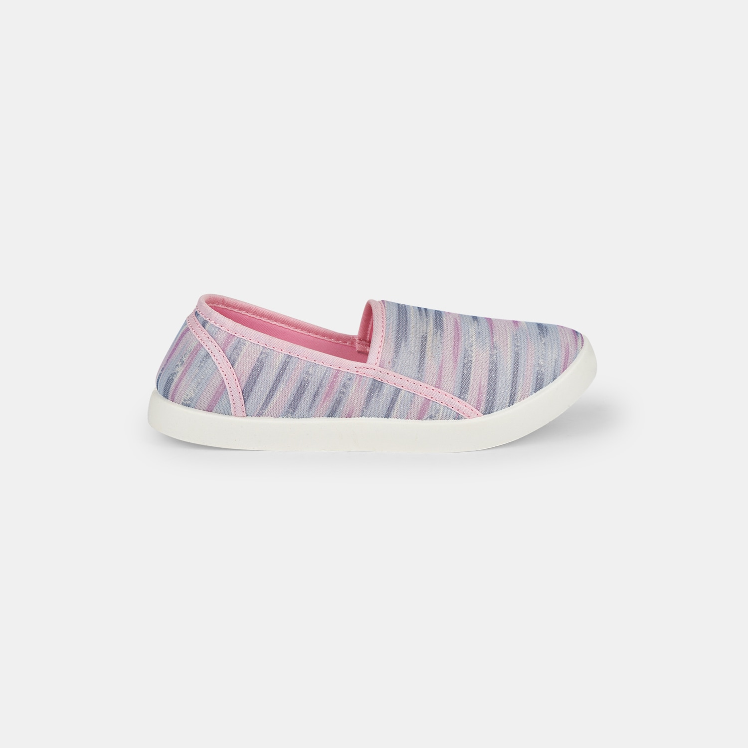 Bata Grey Casual Slip-On Shoes For Women