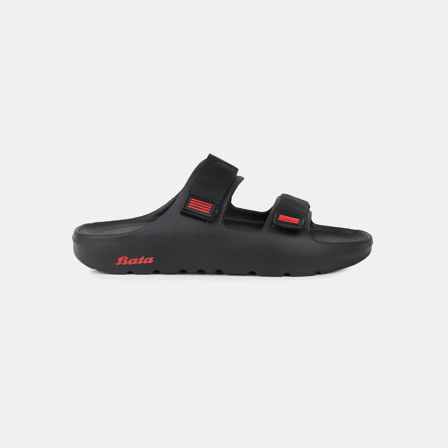 Bata Black Slippers & Flipflop For Men