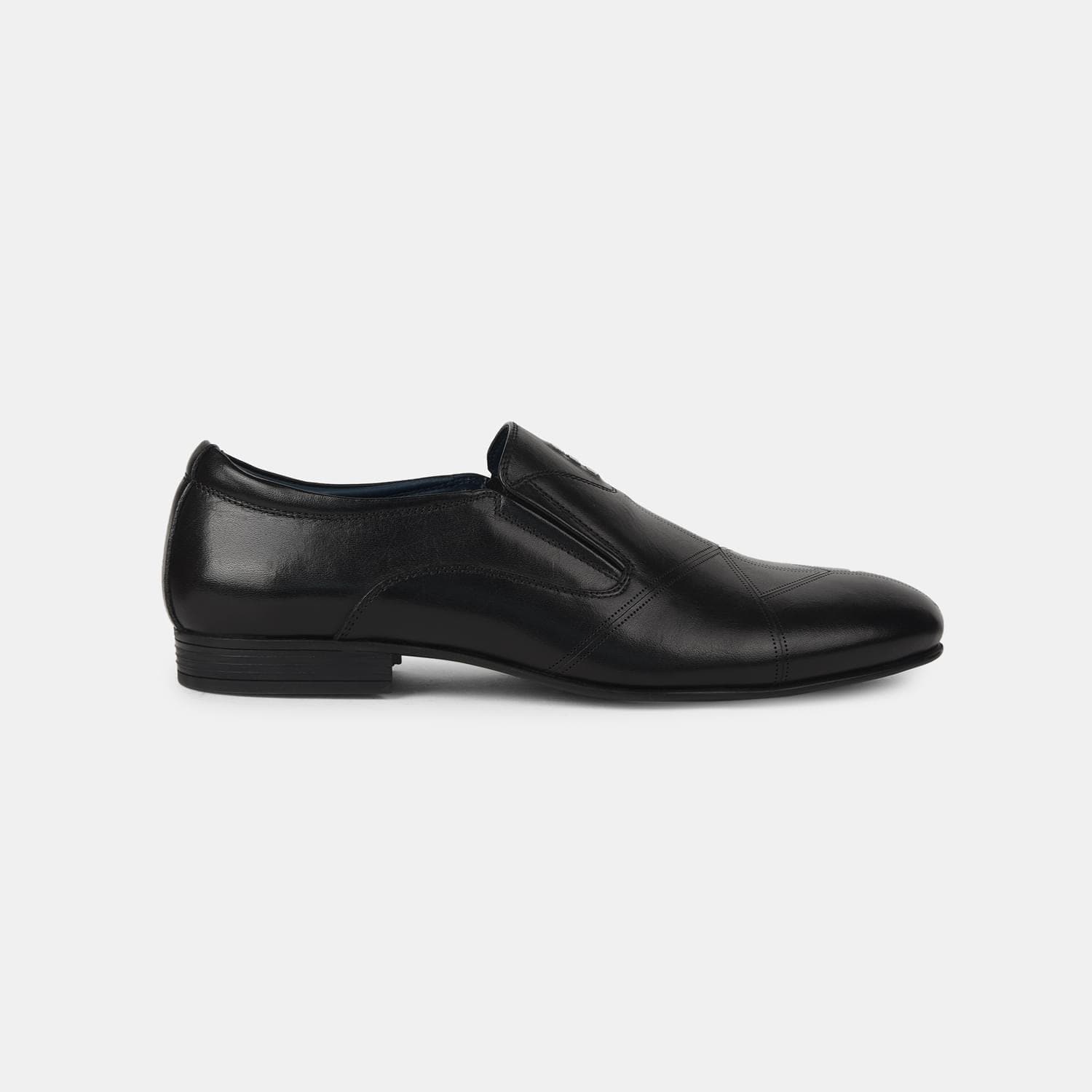 RED LABEL BLACK FORMAL SHOES FOR MEN