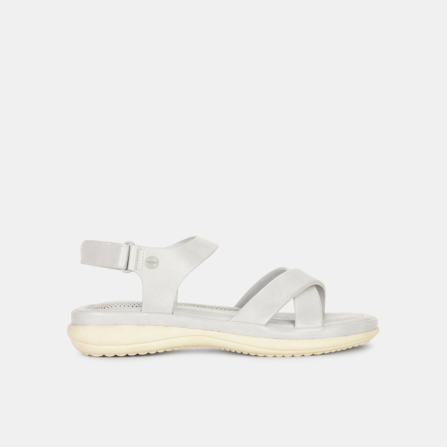 Bata Comfit comit grey casual open toe sandals for women