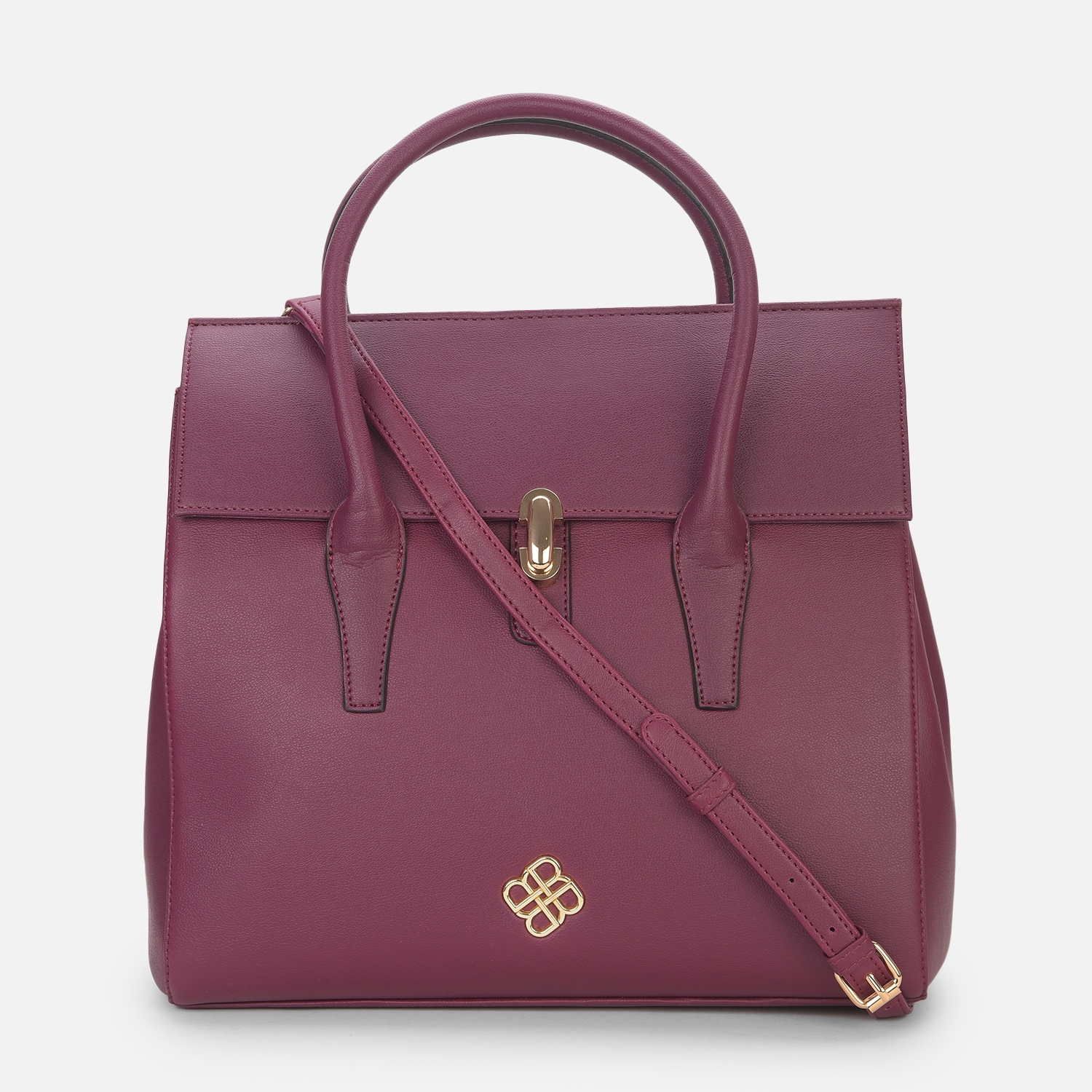 Bata Red Label Dark Green Hand Bag For Women