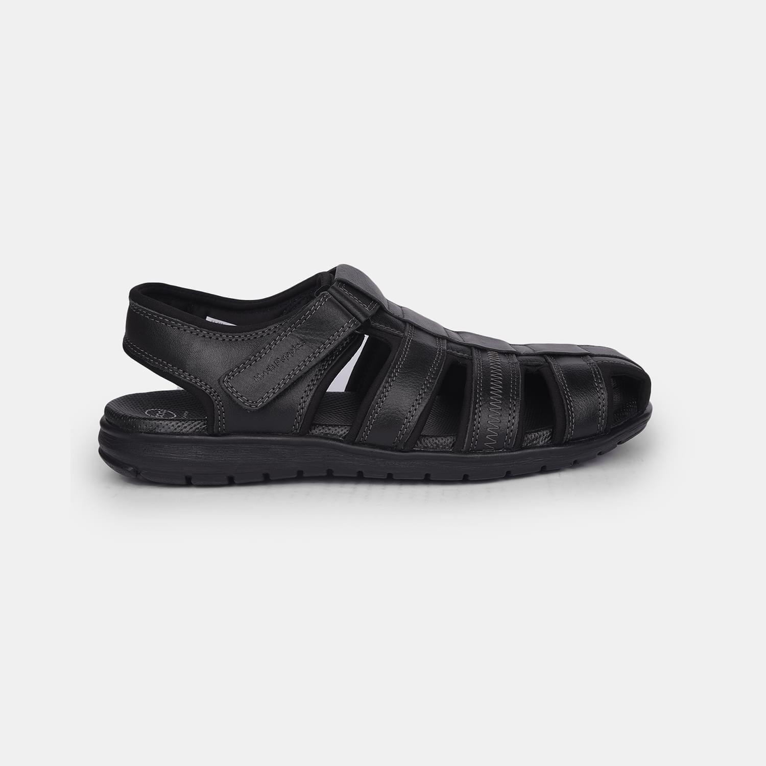 Hush Puppies Black Casual Sandals For Men