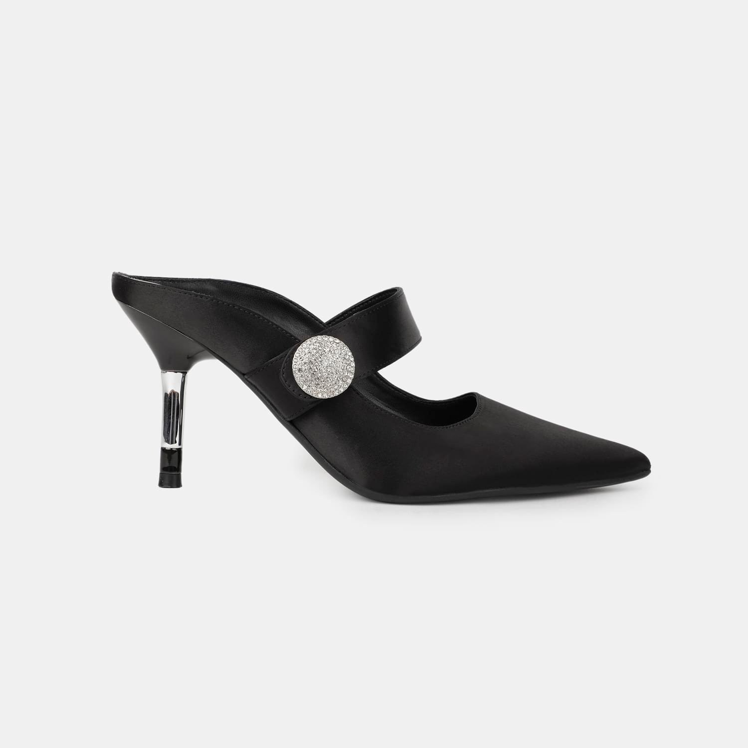 NINE WEST BLACK MULE FOR WOMEN
