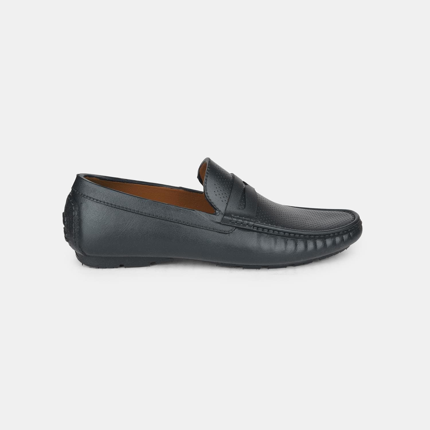 Bata Blue Casual Slip-On Shoes For Men