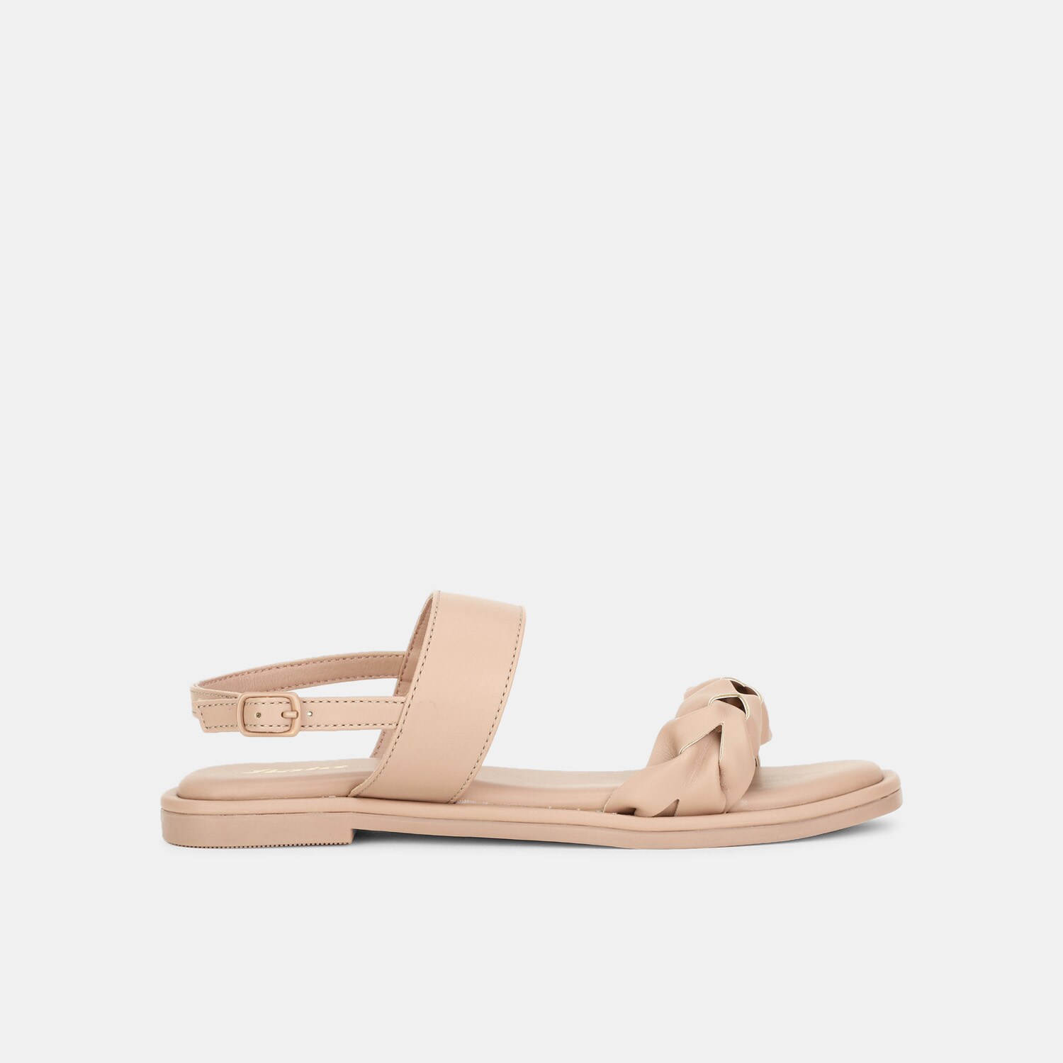 Red Label Pink Flat Sandals for Women