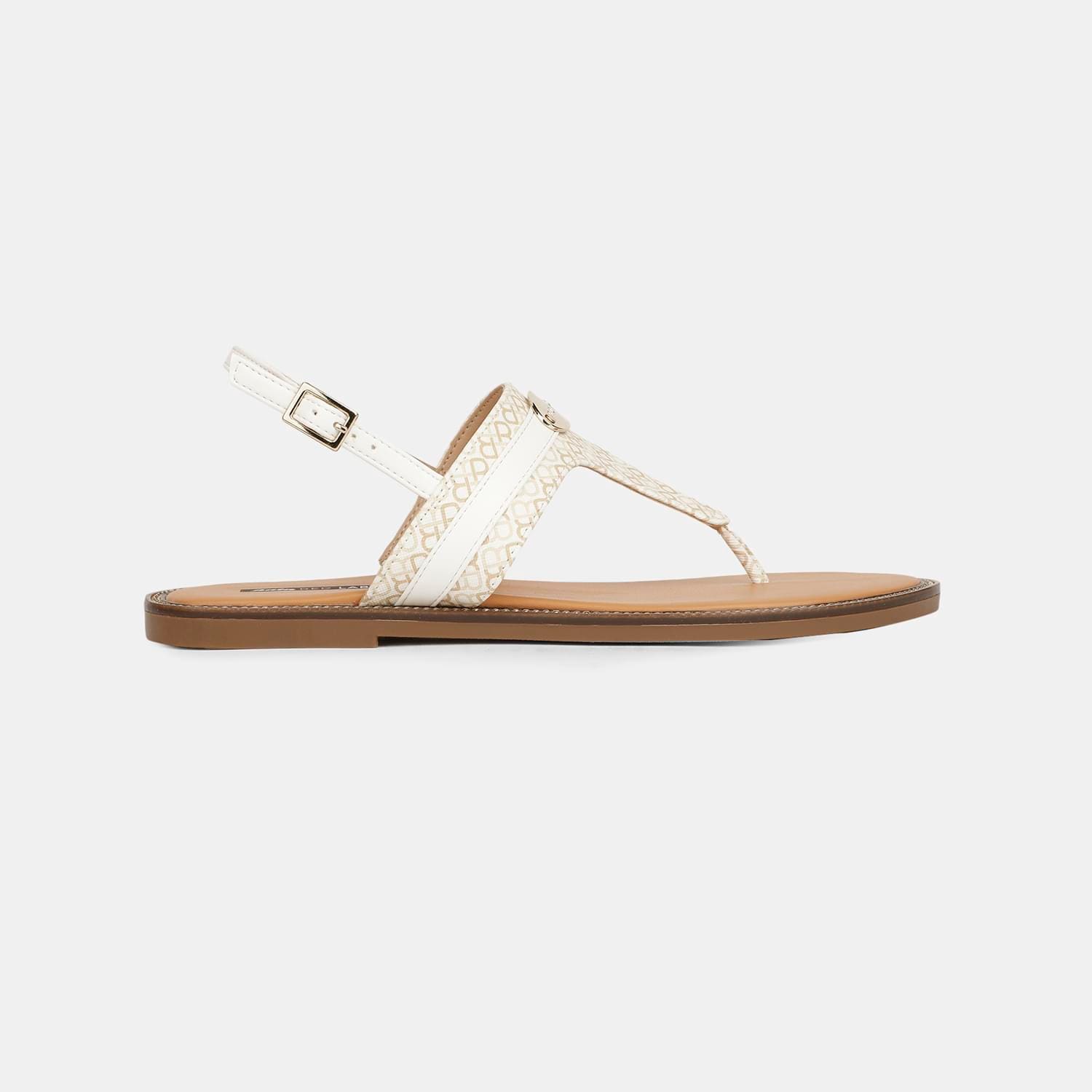 RED LABEL BEIGE SANDAL FOR WOMEN