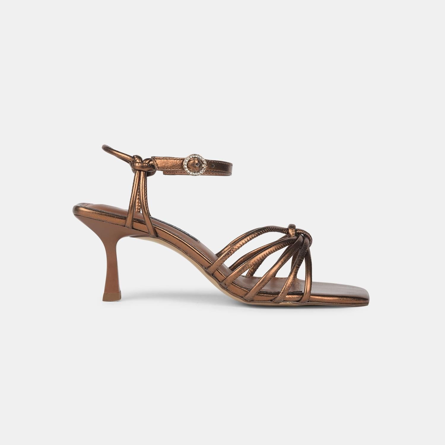 NINE WEST BROWN MULE FOR WOMEN