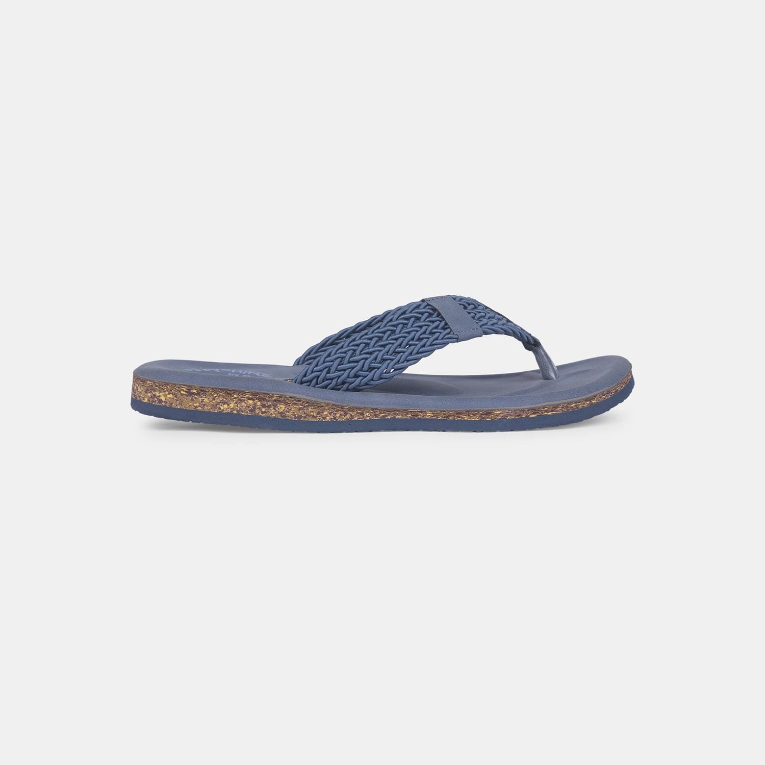 Bata sunshine blue flip flop for men