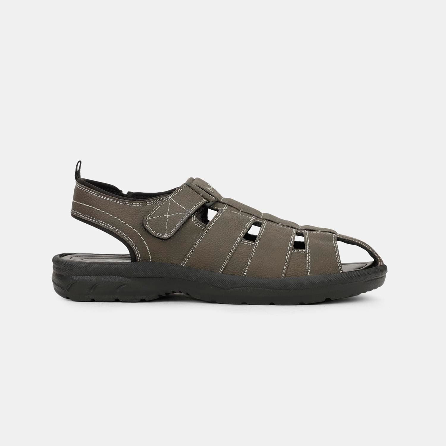 BATA TAN SANDALS FOR MEN