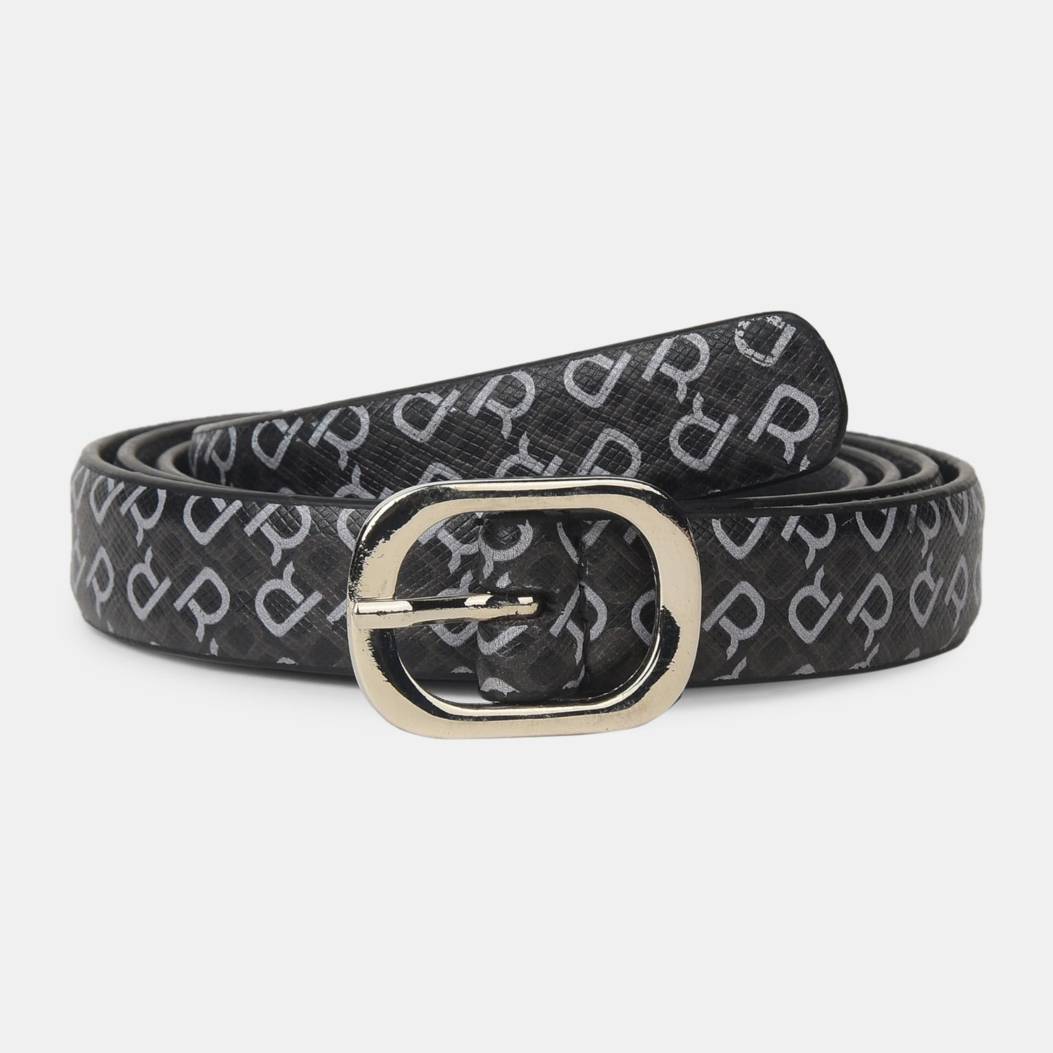 Marie Claire Black Belt For Men
