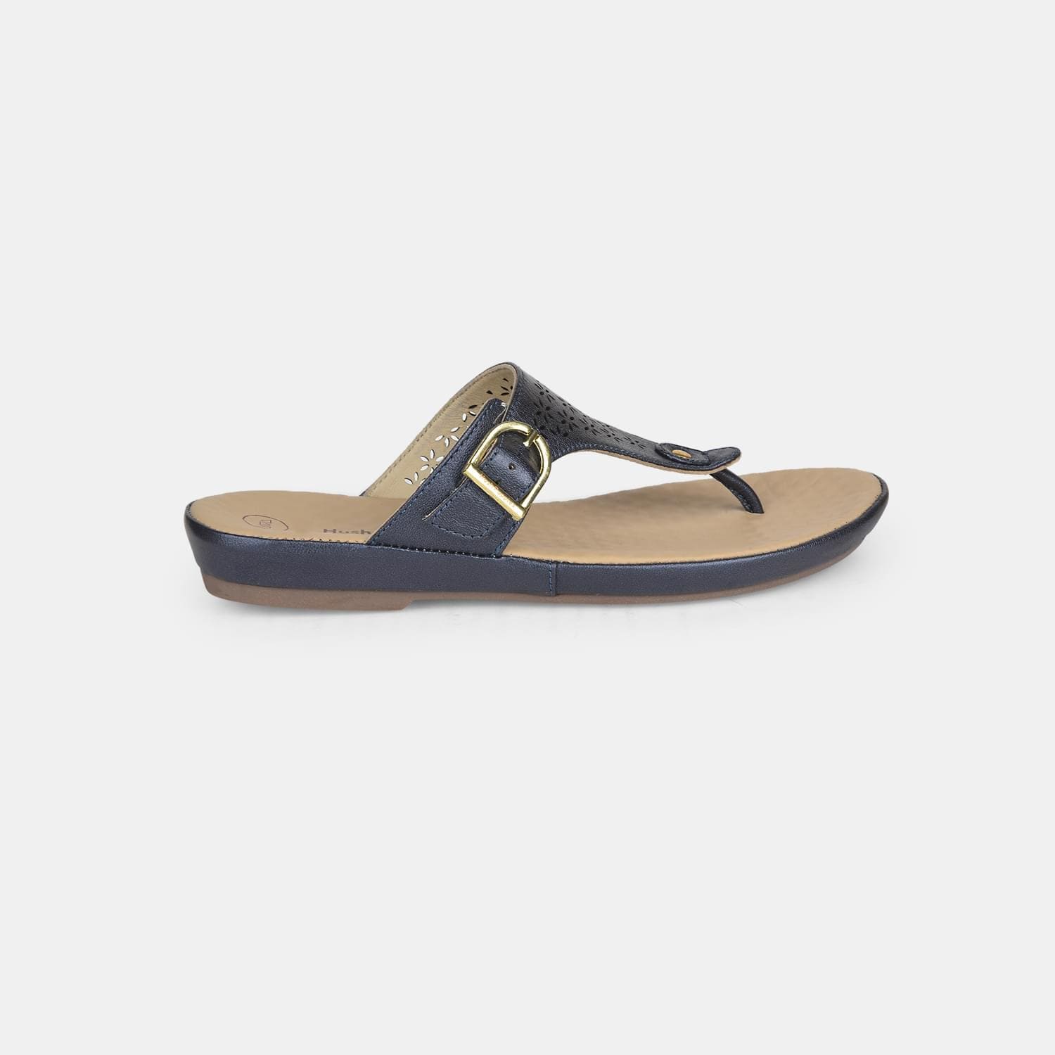 Hush Puppies Navy Thongs For Women