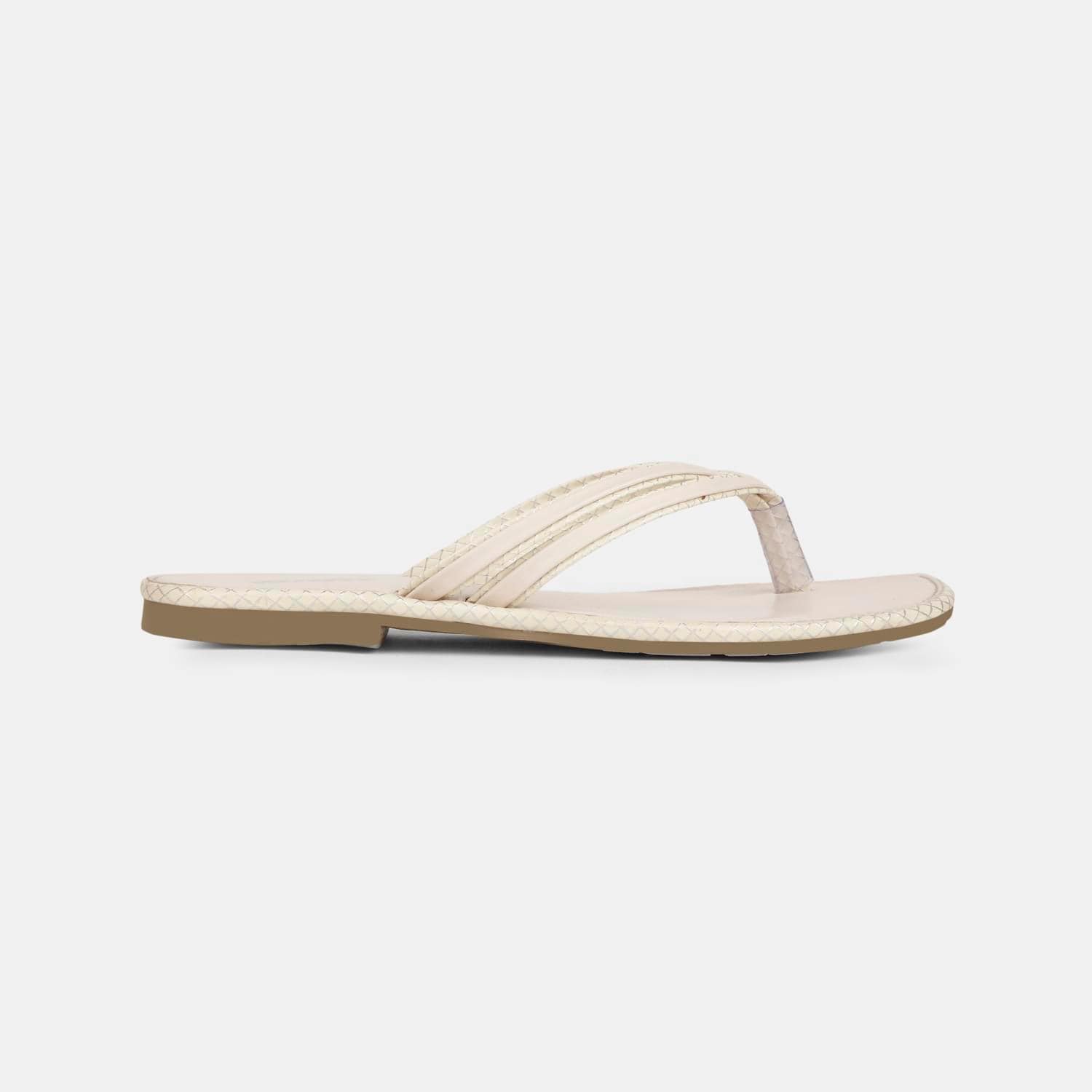 BATA OFFWHITE THONG FOR WOMEN