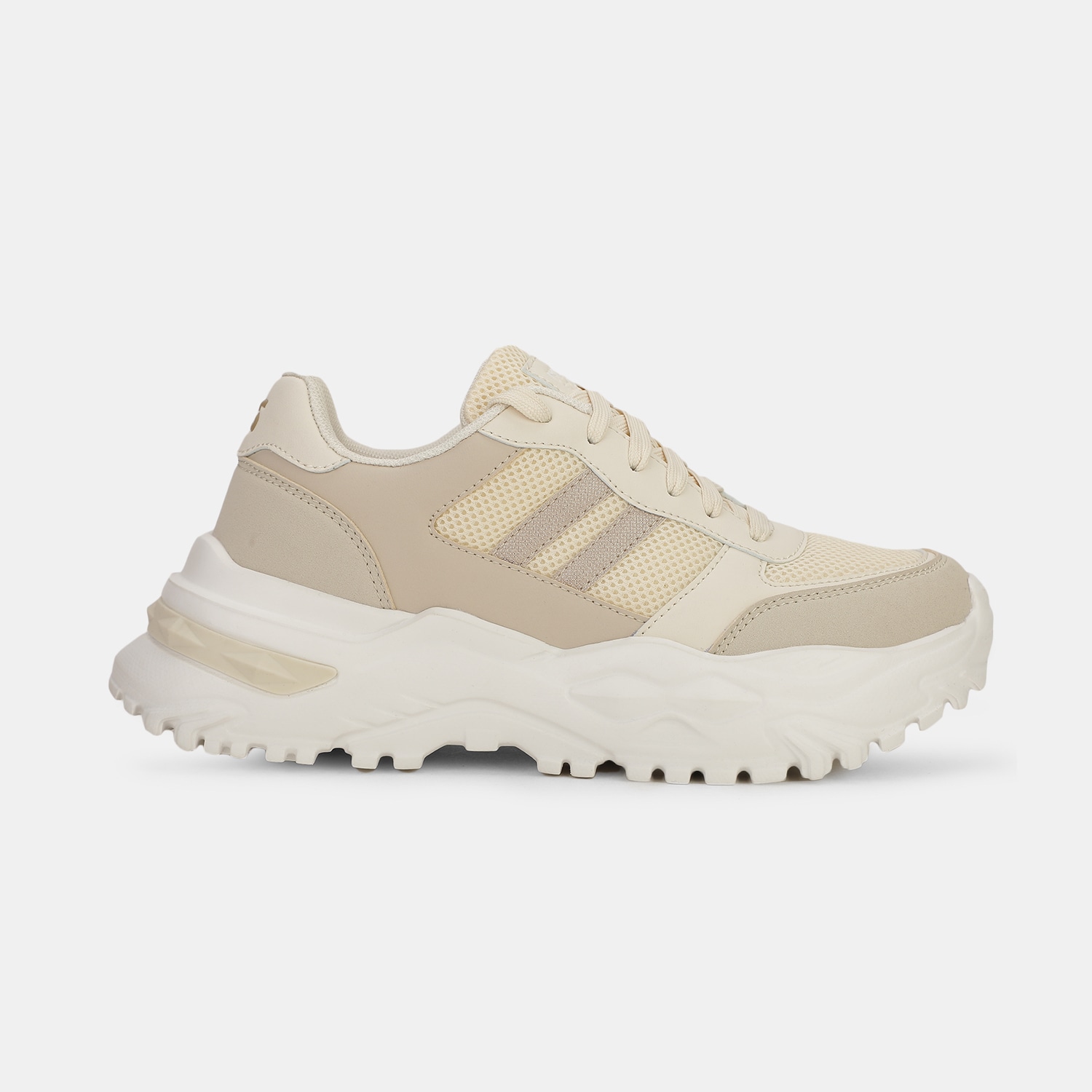 North Star Beige Sneakers For Women