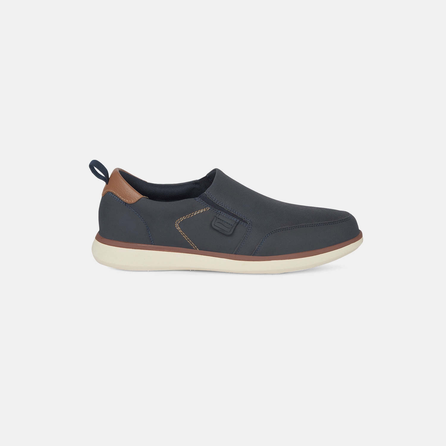 Bata Comfit Navy Slip-on Casual Shoes for Men