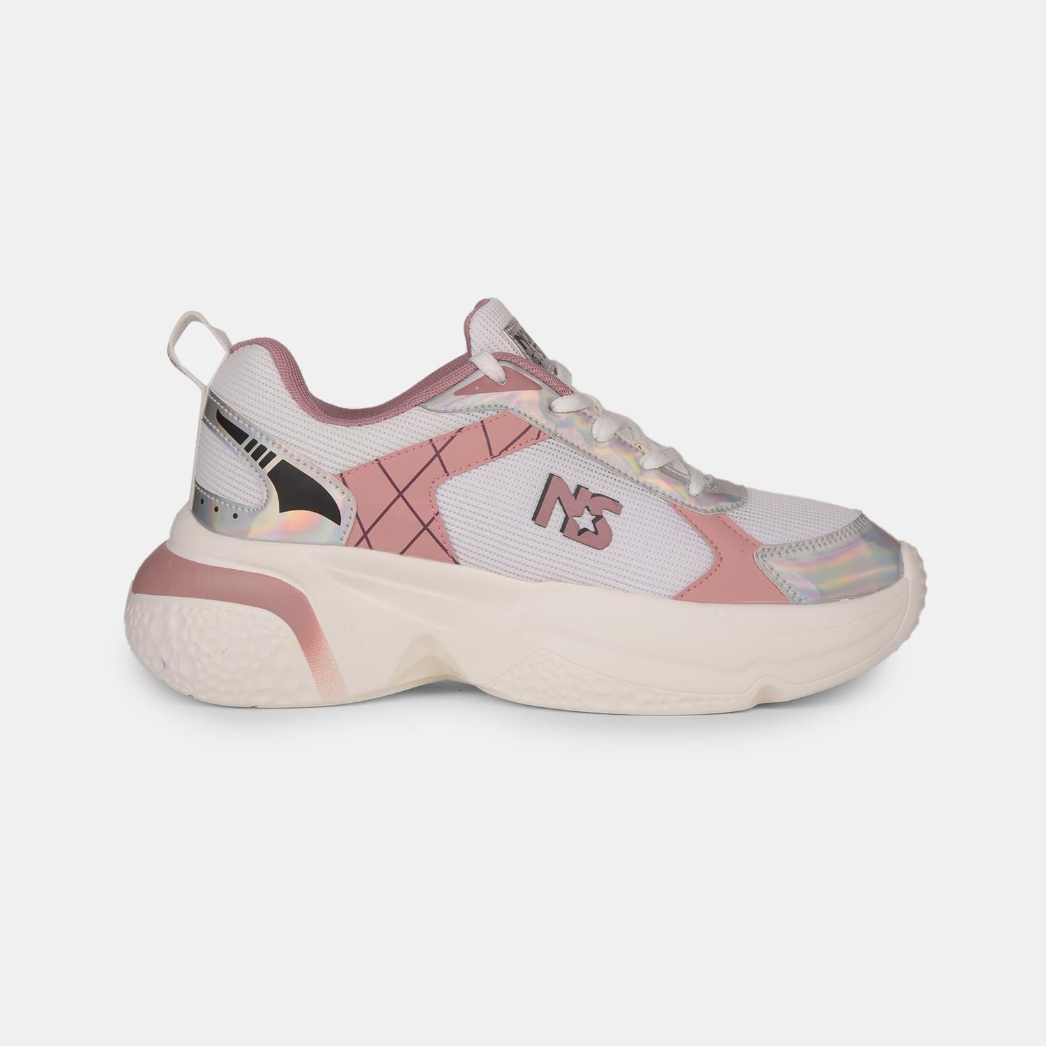 North Star White Casual Shoes for Women