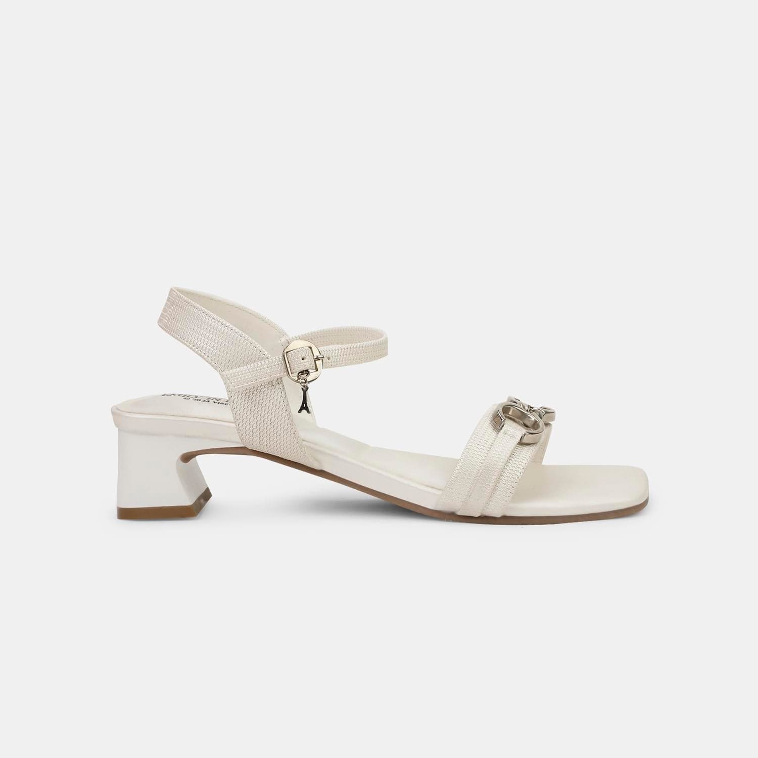 RED LABEL WHITE SANDAL FOR WOMEN