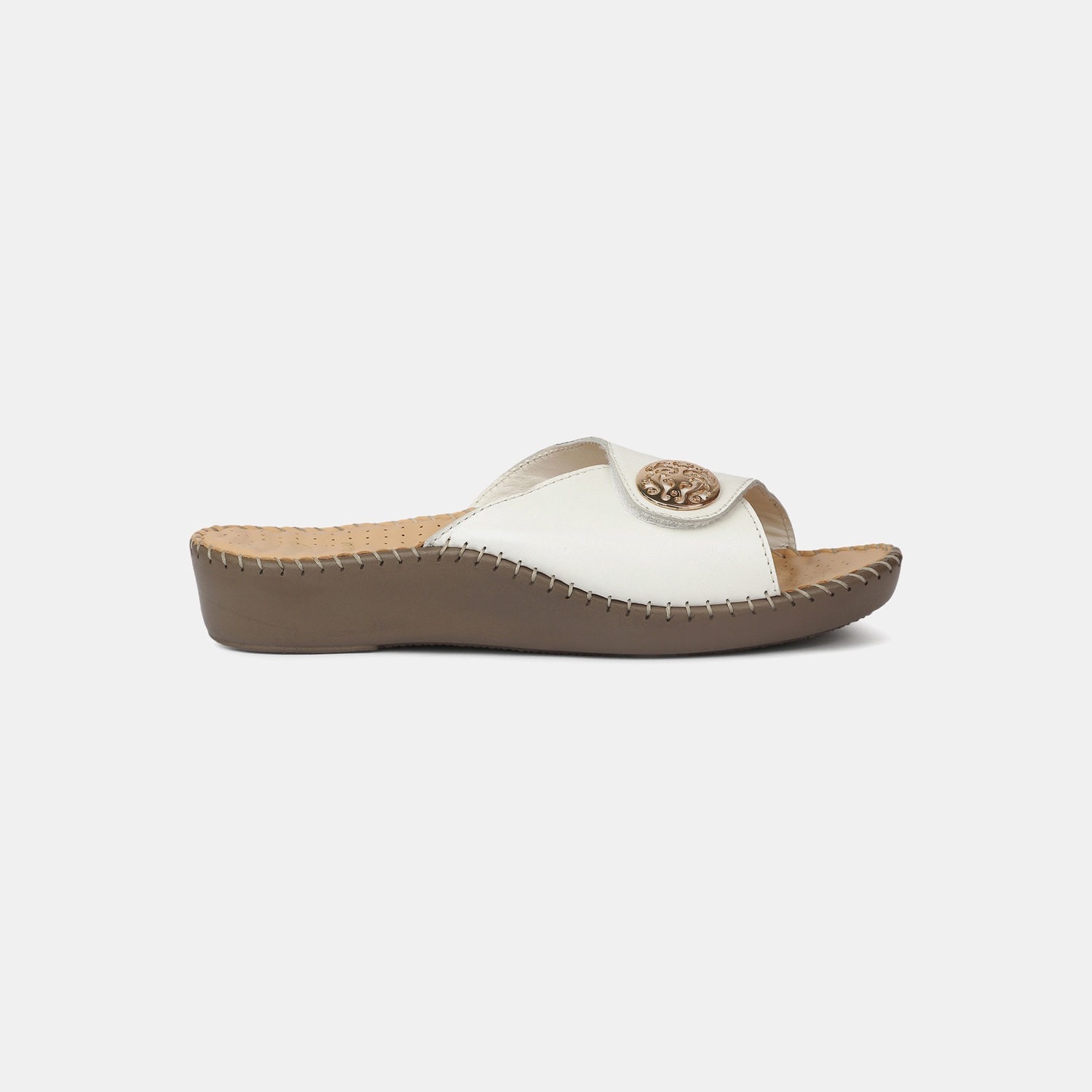 Scholl Offwhite Mule For Women