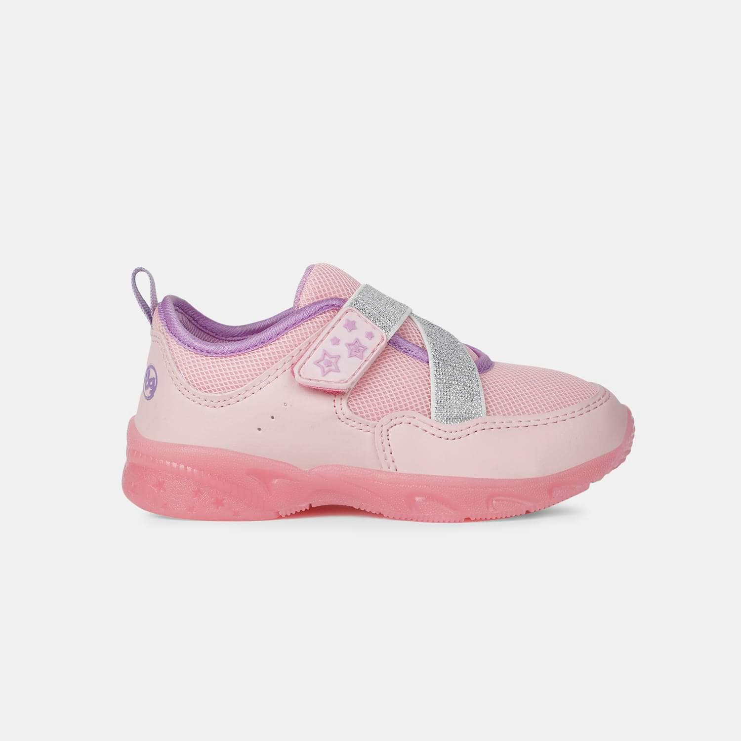 BUBBLEGUMMERS PINK CASUAL SHOES FOR KIDS