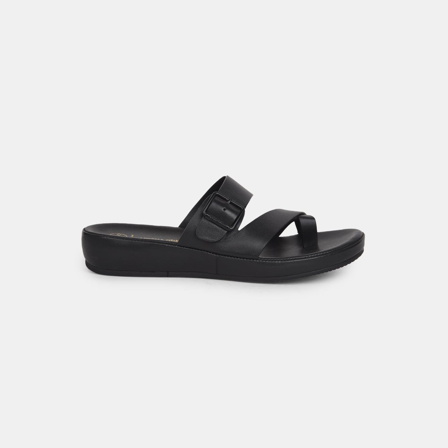 Hush Puppies Black Toe Ring For Women