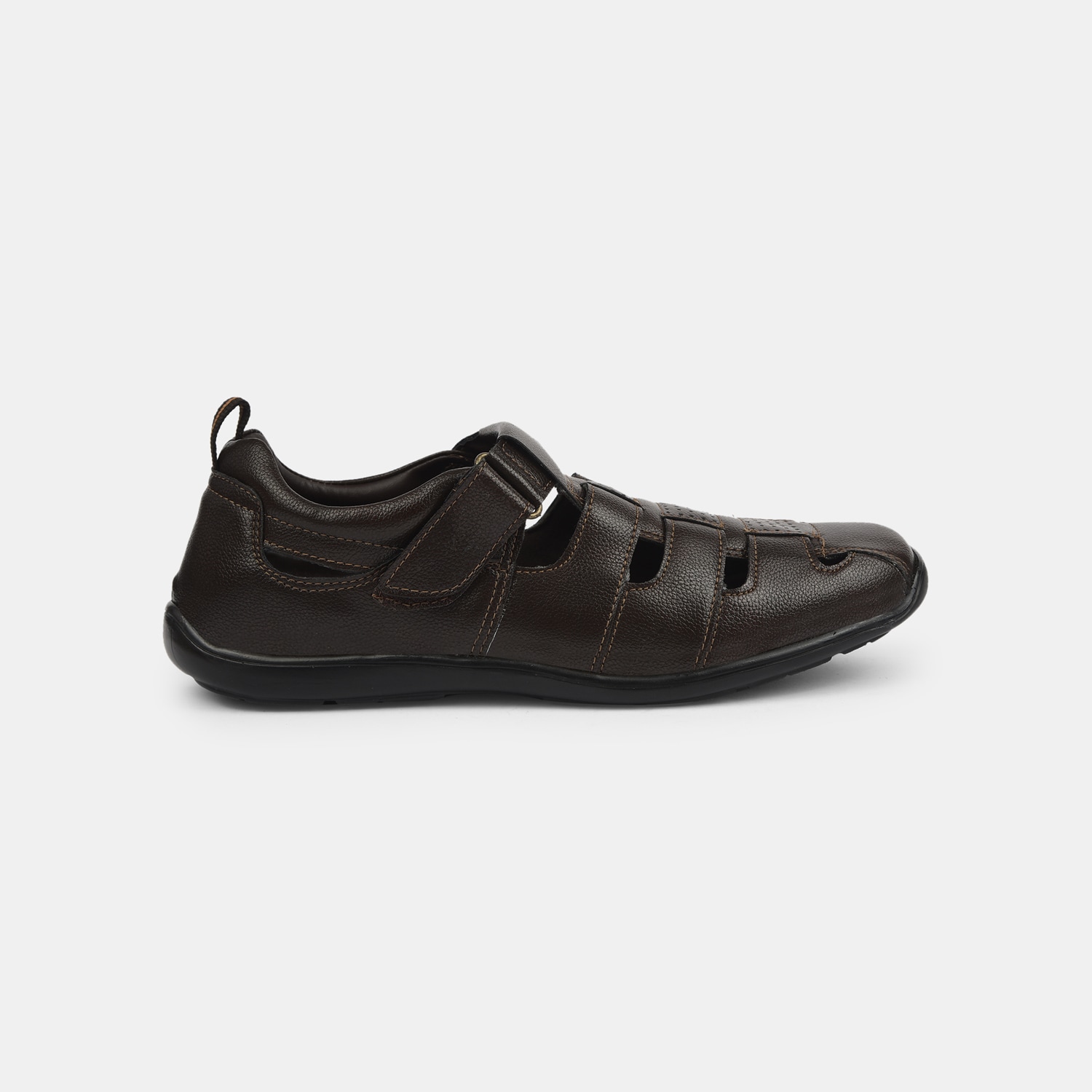 Bata Brown Fisherman Sandals For Men