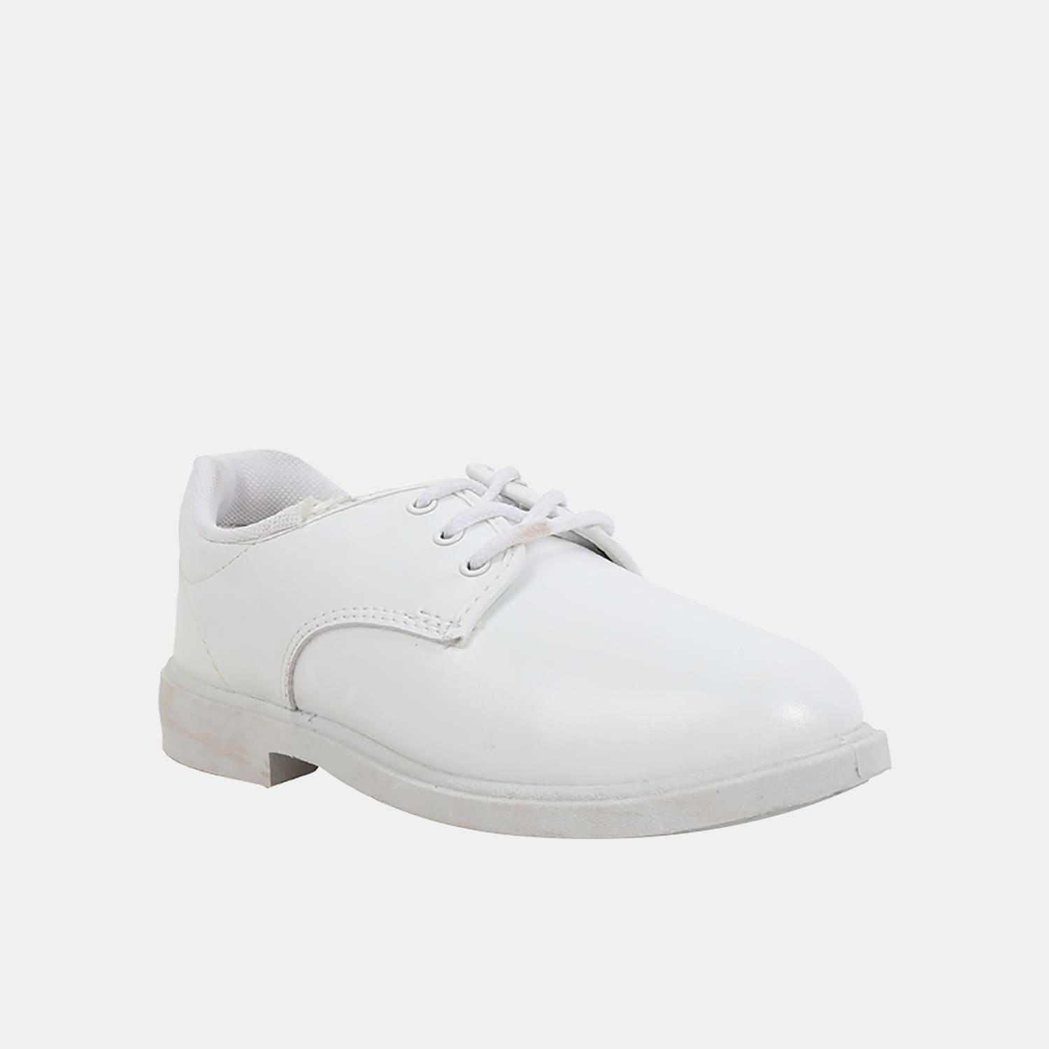 Bata White Unisex School Shoes For Kids