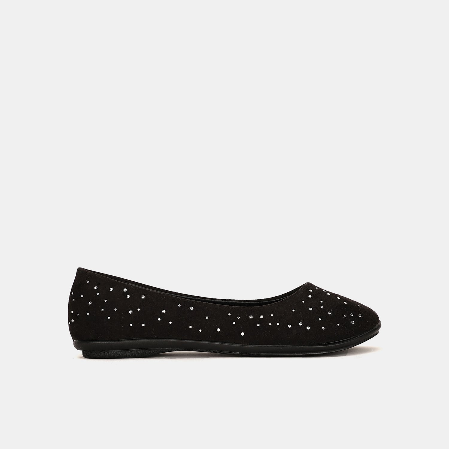 Bata Black Ballerina for Women