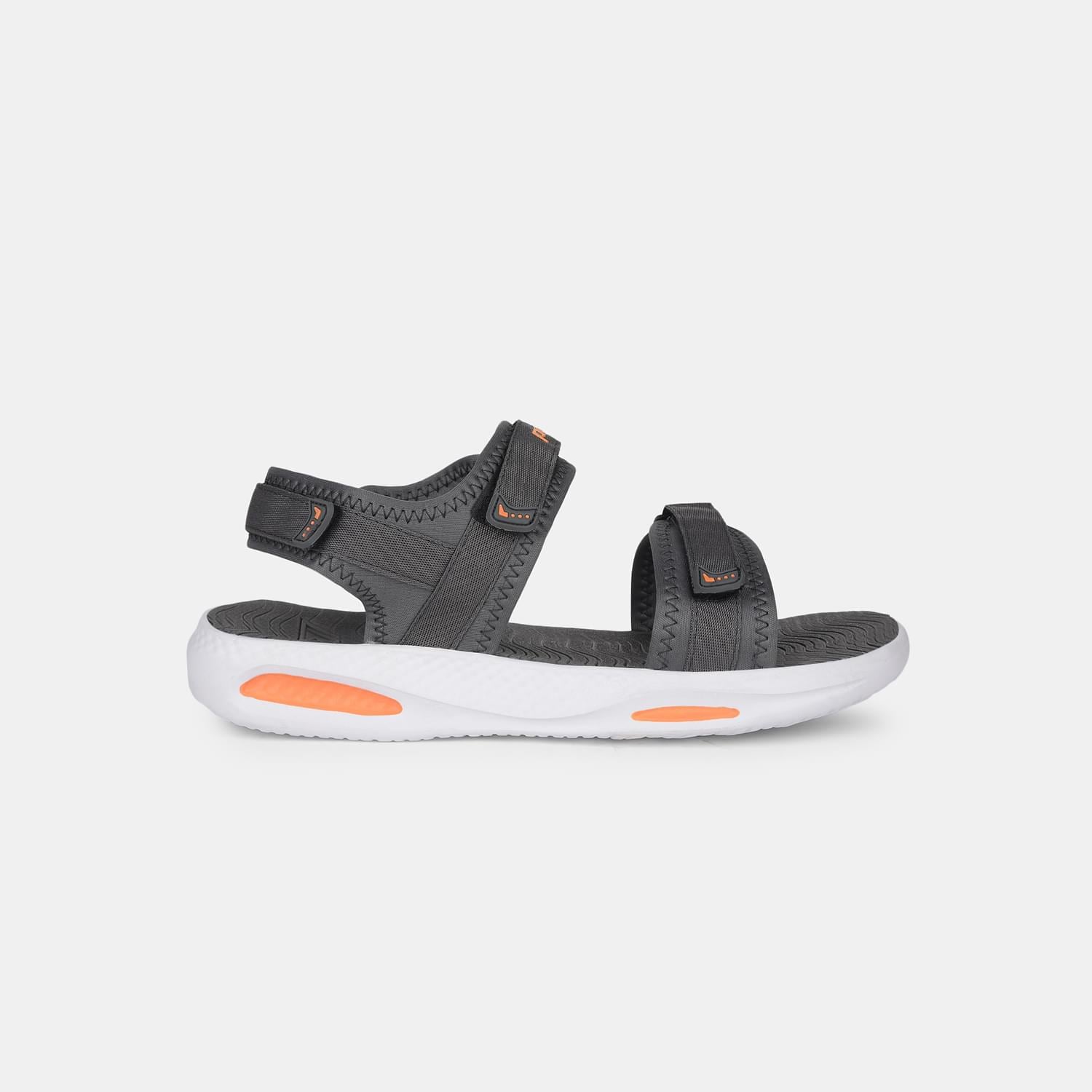 Power Grey Sports Sandals For Men