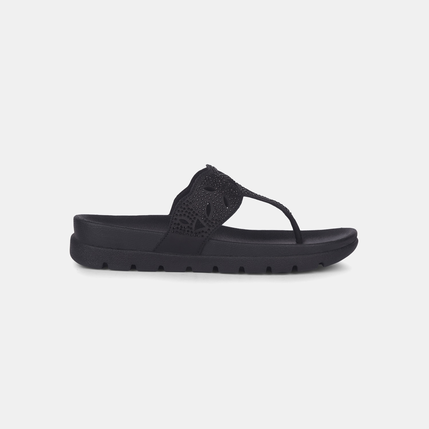 Scholl Black Thong For Women