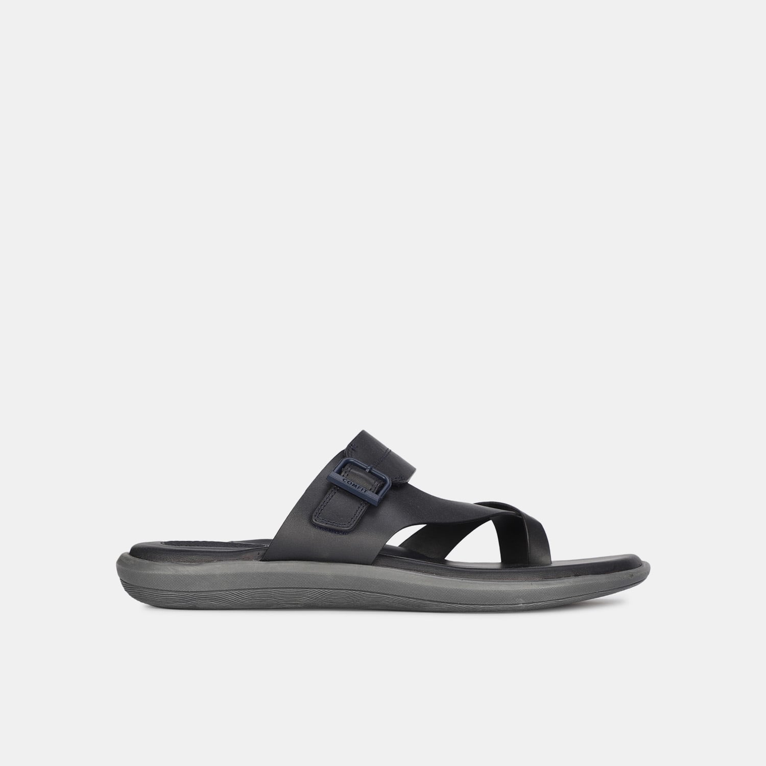 Bata comfit navy toe ring slippers for men