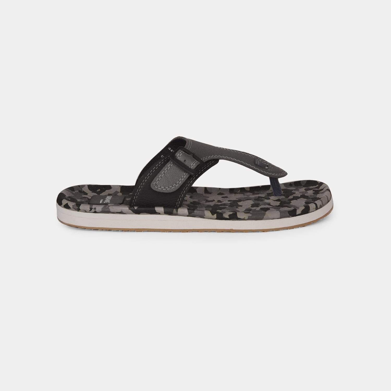 Bata Sunshine Black Thong for Men